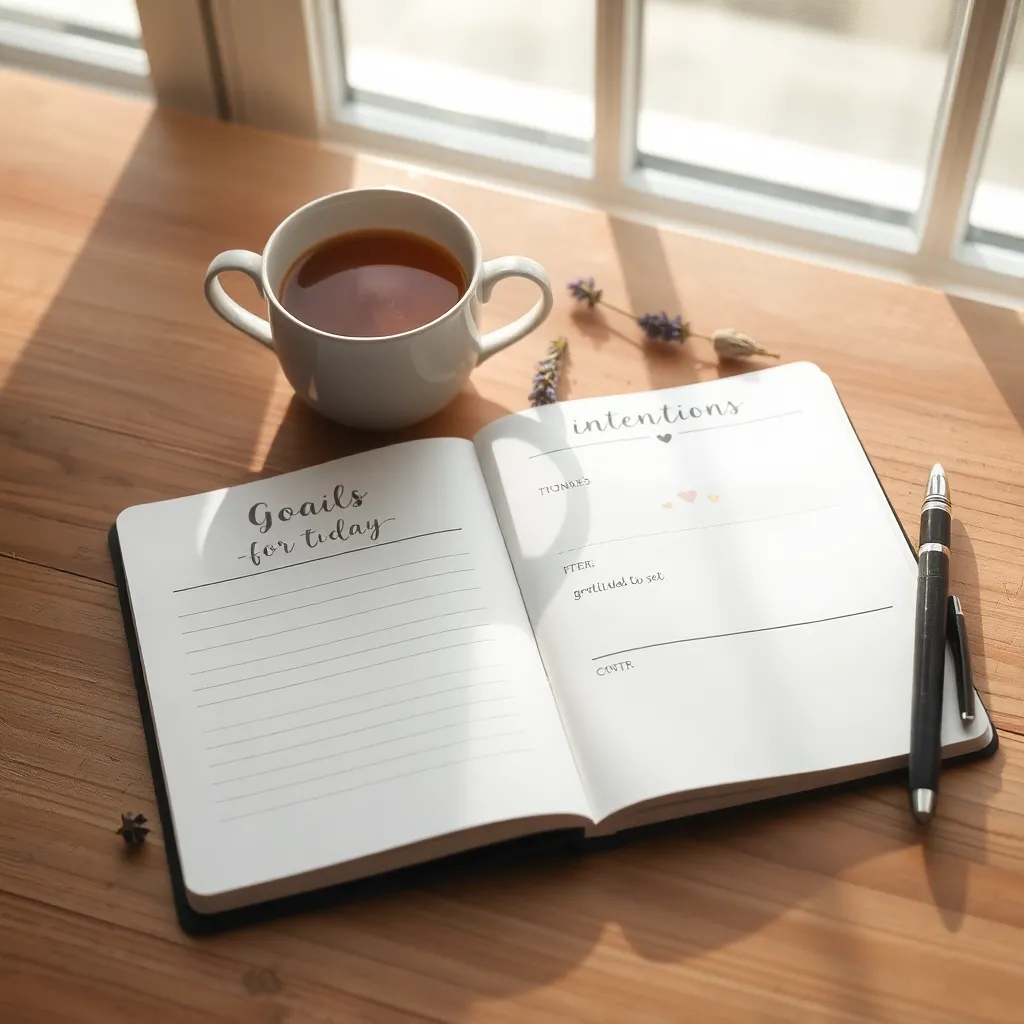 Set Intentions Before Writing