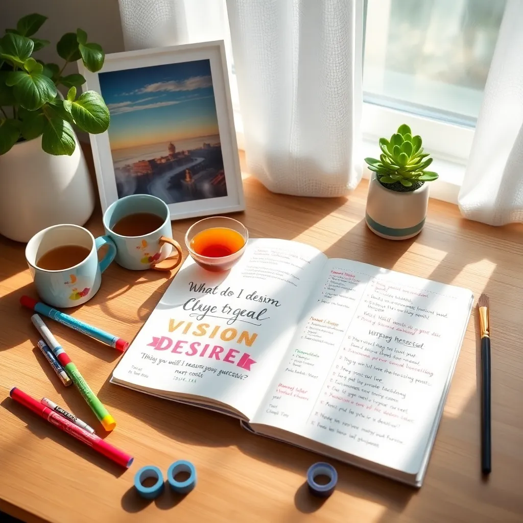 Define Clear Vision Board Goals