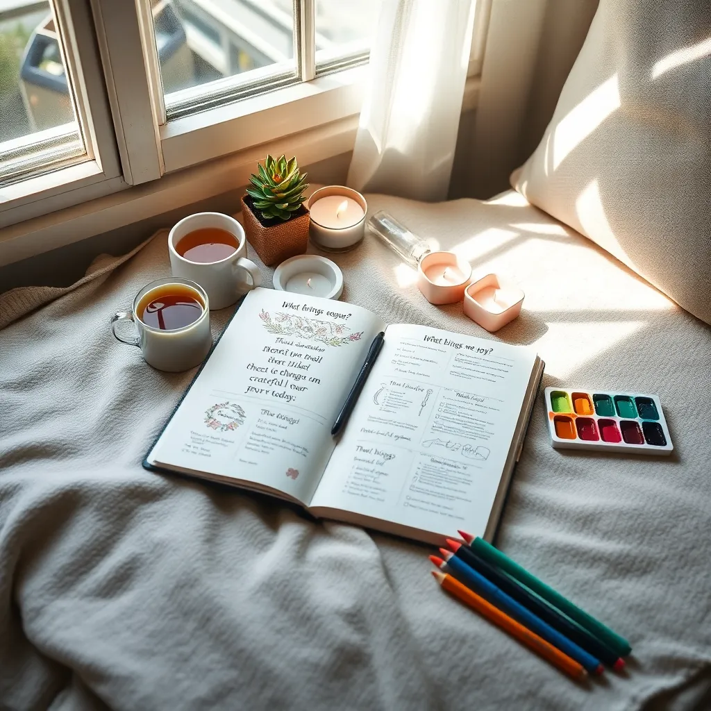 Set a Relaxing Journaling Ritual