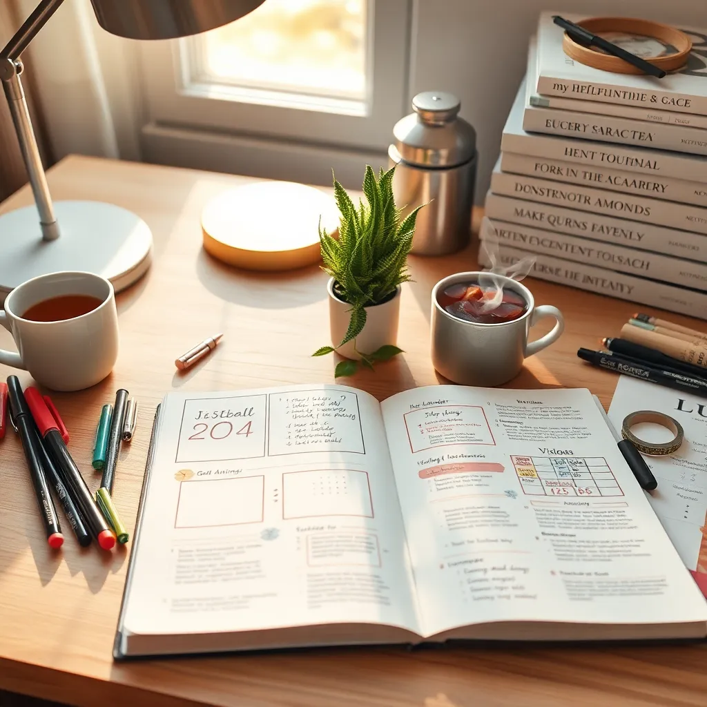 Align Goals with Vision Board