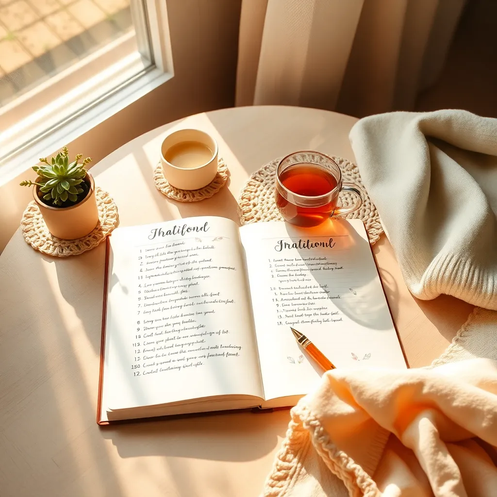 Embracing Daily Gratitude Practices