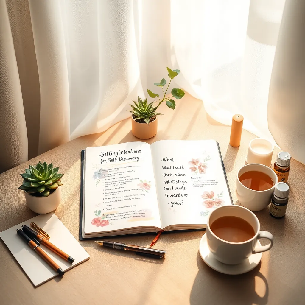 Setting Intentions for Self-Discovery