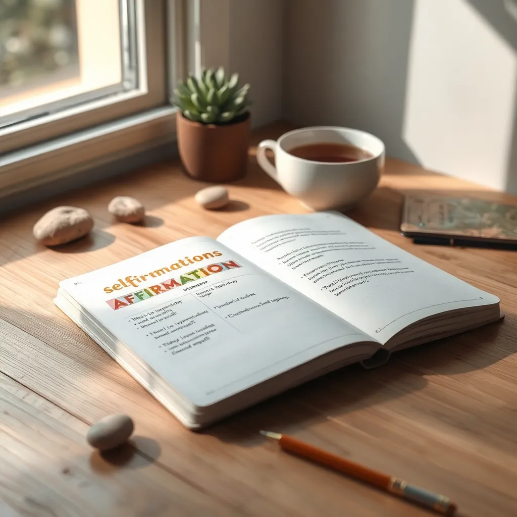 Positive Affirmation Writing (Reinforcing Self-Compassion)
