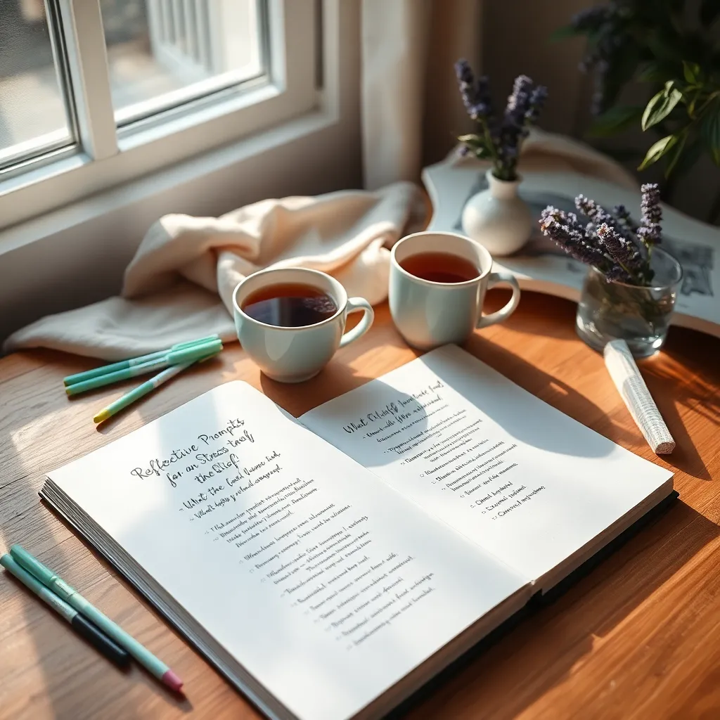 Reflective Prompts for Stress Relief