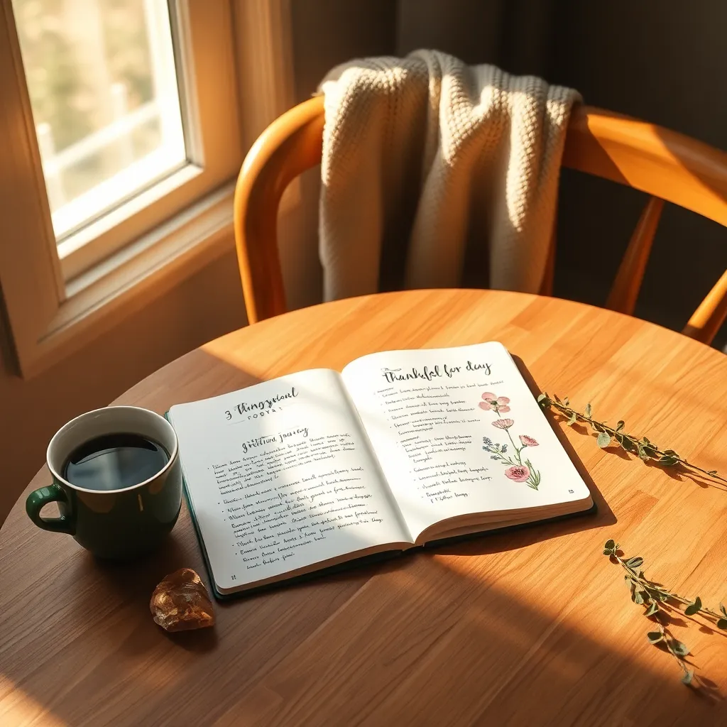 Starting Your Gratitude Journal Journey