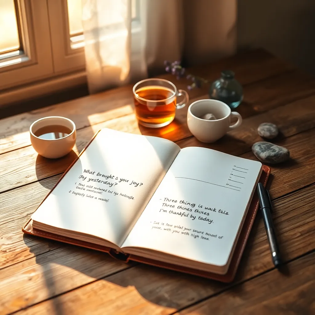 Begin with Daily Gratitudes