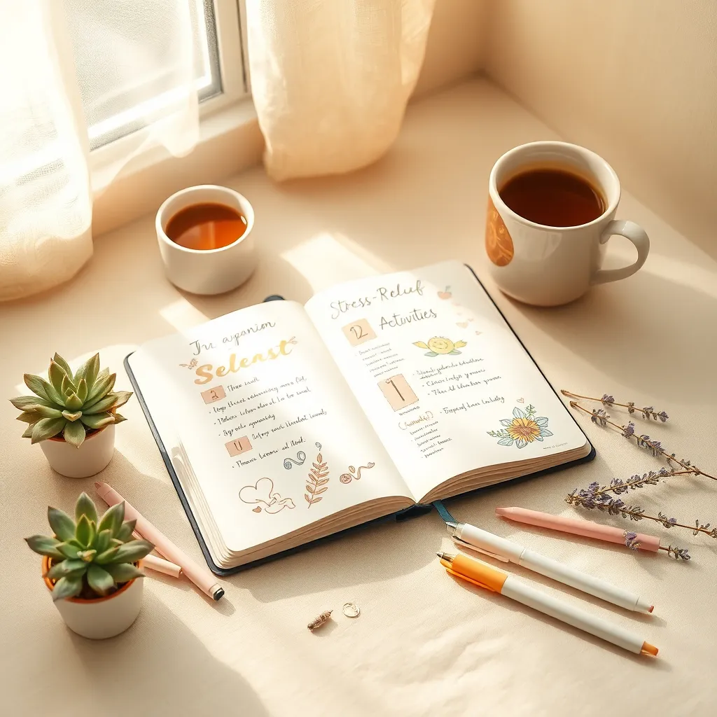 Building Stress-Relief Activity Lists