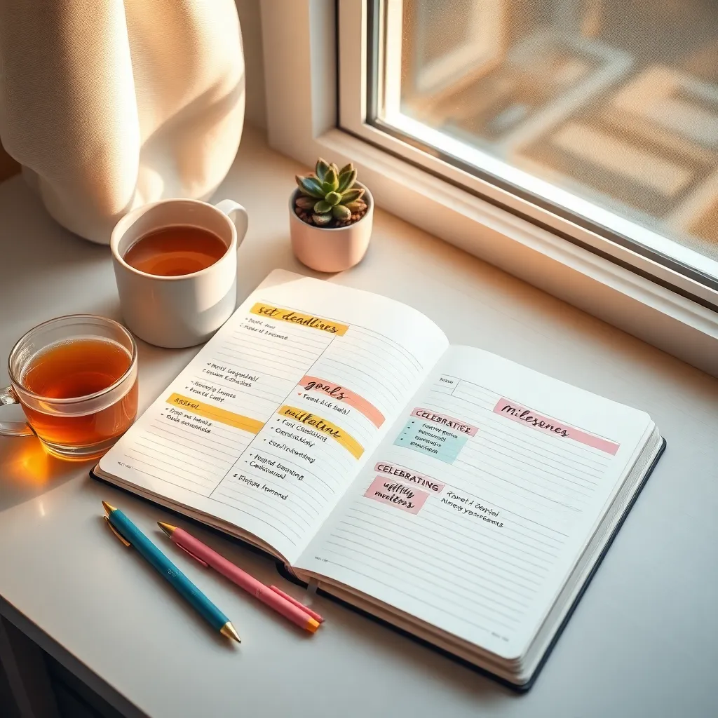 Set Deadlines and Celebrate Milestones