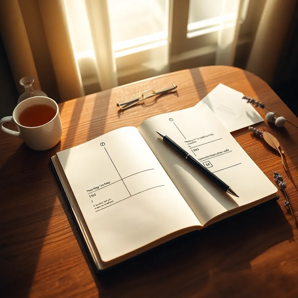 Practice Gratitude Before Writing