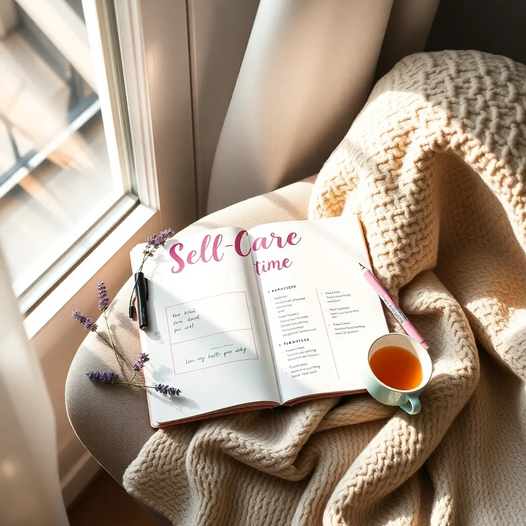 Schedule Dedicated Self-Care Time