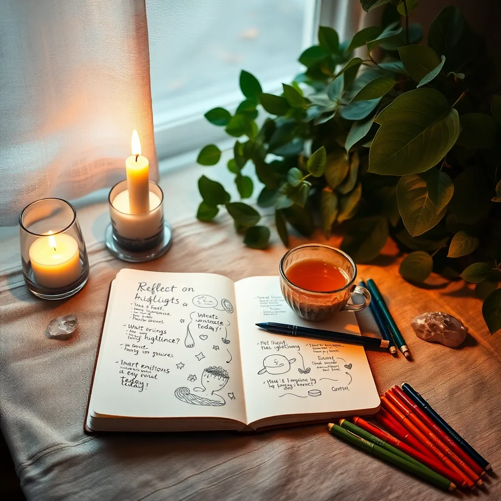 Processing Evening Emotions Gently