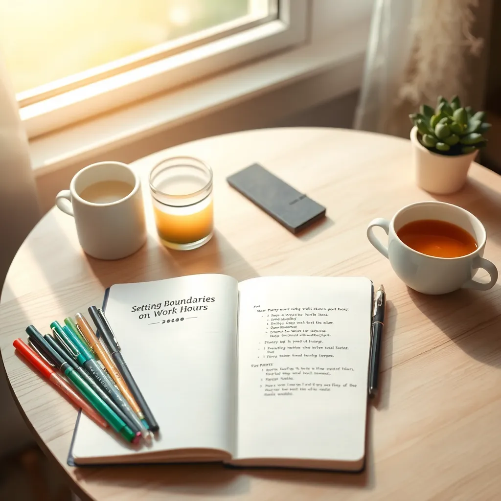 Set Boundaries on Work Hours