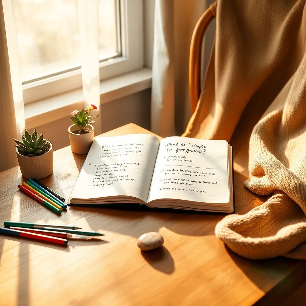 Identifying Forgiveness Barriers Through Writing