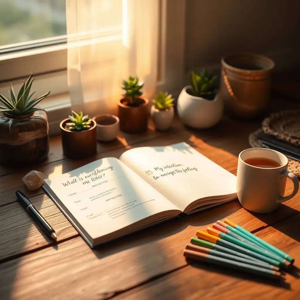 Set Daily Overwhelm Intentions