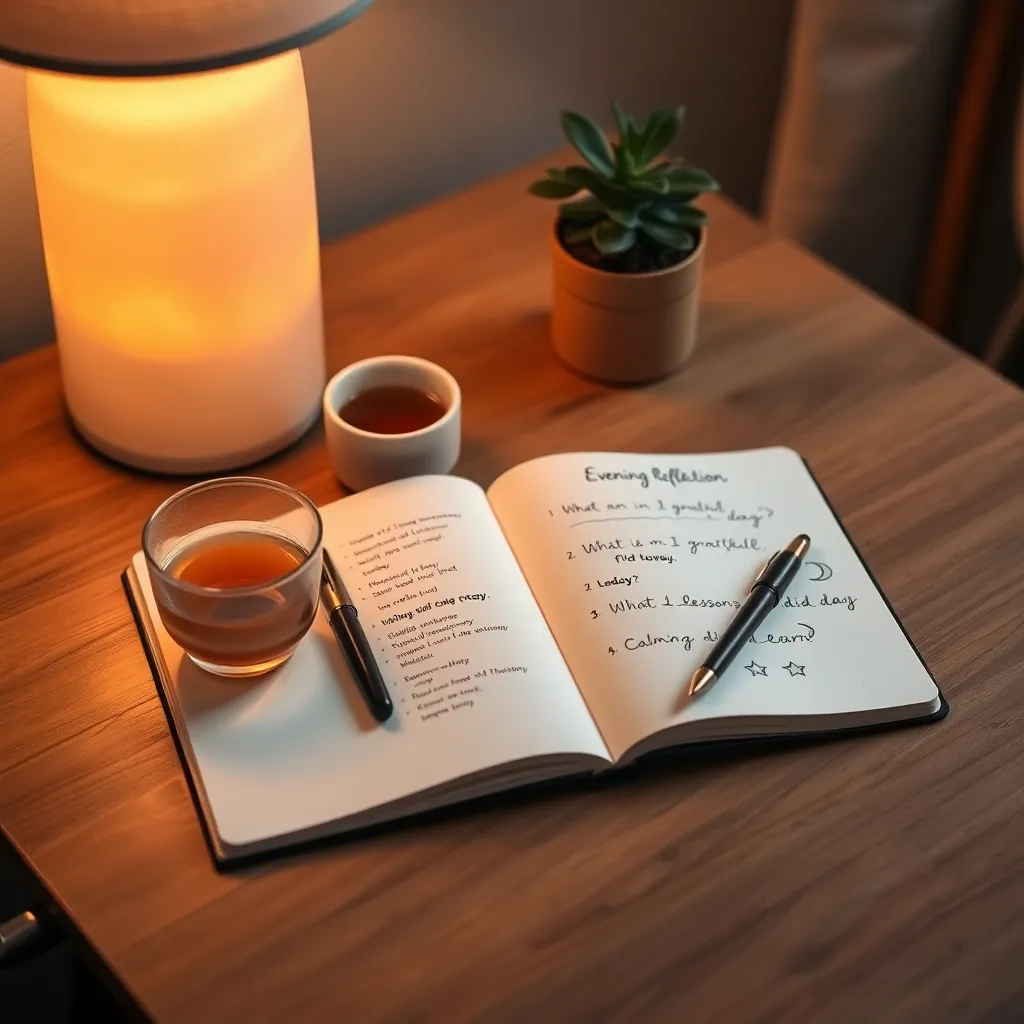 Evening Reflection for Better Sleep