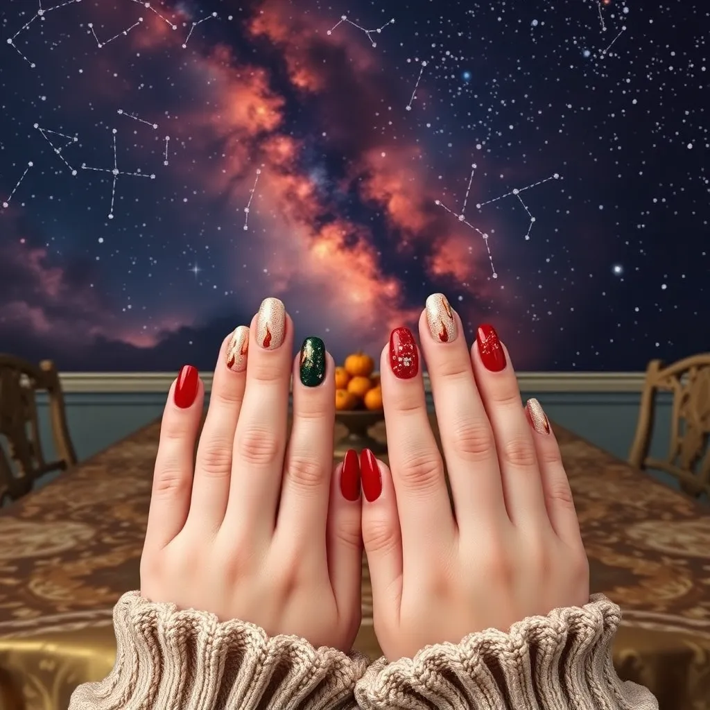 Nail Art for Cozy Gatherings